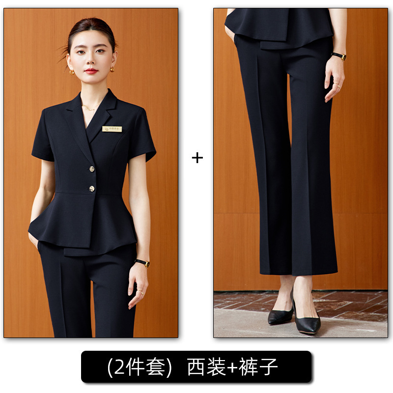 Black suit pants