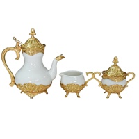 Décorations de table pour cadeaux de mariage, pot à sucre en zinc, pot à épices en métal argenté pour restaurant