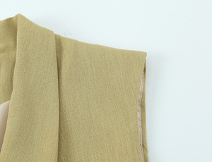 Ensemble veste <span class=keywords><strong>sans</strong></span> manches et pantalon taille <span class=keywords><strong>mi</strong></span>-haute MYST&ZA pour <span class=keywords><strong>femme</strong></span>, nouvelle collection été 2026, mode polyvalente pour le bureau - Product Image 3
