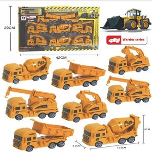 Enfants éducatifs ABS plastique moulé sous pression <span class=keywords><strong>jouet</strong></span> voiture pull-back apprentissage précoce modèle <span class=keywords><strong>militaire</strong></span> camion de pompiers 1:64 échelle boîte-cadeau - Product Image 2