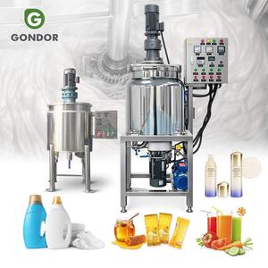 Commercial Honey Syrup Mayonnaise Ketchup 200l Heated Blending Mixing Tank Machine with Cooling System for Gel - Product Image 1