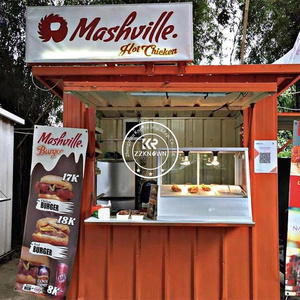 Contenedor Prefabricado de Diseño Personalizado para Cafetería, Contenedor de Envío de 20 pies, Bar, Cafetería, Cafetería de <span class=keywords><strong>Playa</strong></span>, Contenedor de <span class=keywords><strong>Café</strong></span> - Product Image 2