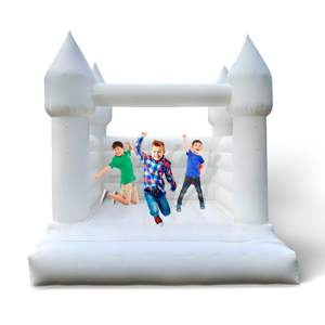Livraison rapide en quelques jours, château gonflable de qualité commerciale avec toboggans pour mariage - Product Image 5