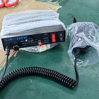 Barra de Luces de Advertencia para Techo de Automóvil de 47 Pulgadas, Lámpara de Emergencia de Tráfico de Alta Potencia, 80 LED Lineales, IP65 Impermeable, 12/24V DC, Altavoz de Sirena