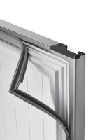 Réfrigérateur à refroidissement par air avec 2 portes, dégivrage automatique, température unique
