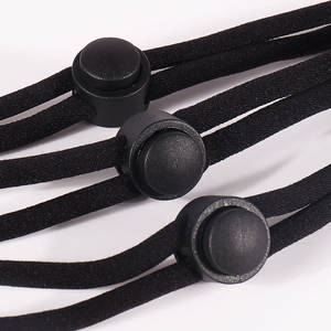 Lanière de corde en nylon lanière en vrac bon marché personnalisé corde épaisse sangle de cou en nylon lanière ronde sécurité réglable avec carte de PVC - Product Image 5