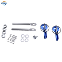 Accessoires de voiture, kit de verrouillage de capot moteur en aluminium, verrou universel pour capot de voiture