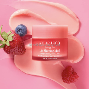 Custom Logo Collagen Lipmask <strong>Patches</strong> Moisturizer Wrinkle Plumper Vegan Lips Care Moisturizing Gel Lip <strong>Sleeping</strong> Pink Mask - Product Image 5