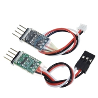 Système de panneau de commande LED pour contrôleur de lumière RC, 3 canaux marche/arrêt pour voiture RC, mini-voiture RC, pièces d'avion à voilure fixe