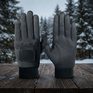 Premium Quality Custom Golf <b>Gloves</b> <b>for</b> <b>Men</b> Waterproof Breathable PU Leather <b>Touchscreen</b> Grip Hook & Loop Closure - Product Image 3