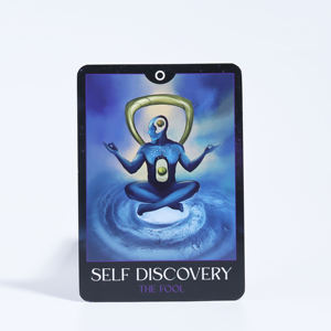 Fabrication de numéros de cartes de tarot personnalisées Impression de cartes Oracle Cartes d'affirmation Black Girl - Product Image 3