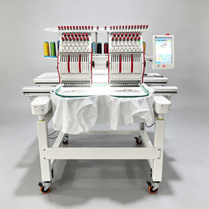 Máquina de Bordado Computarizada de Alto Rendimiento con <span class=keywords><strong>Cambio</strong></span> Automático de Color para la Fabricación de Banderas Multicolores - Product Image 4