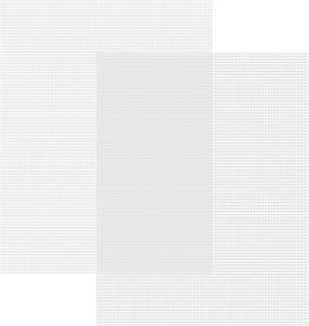 78106 13.25 "X 22" lembar kanvas plastik lembar jala plastik untuk kerajinan bordir proyek Crochet rajut kerajinan DIY - Product Image 2