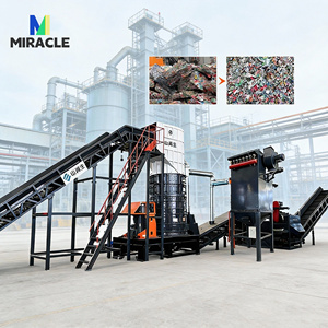 Línea de Producción de Reciclaje y Trituración de Residuos de Plástico y Aluminio, 300-500 kg/Día, 32KW, PLC con Bomba de Engranajes para Clasificación y Reciclaje - Product Image 1