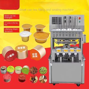 Máquina semiautomática de sellado térmico para té, tazas y botellas-Sellador eléctrico de tazas de plástico con película - Product Image 4
