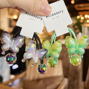 कस्टम राजकुमारी हेमोमेंट <span class=keywords><strong>2</strong></span> pc/सेट ग्रेडिएंट कैंडी रंग आंरके बालों की रस्सी उच्च लोचदार बाल बैंड पोनीटेल हेडवियर - Product Image 2