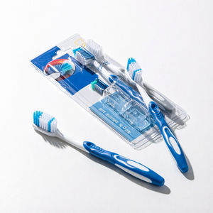 Massage Toothbrushes 2-Pack Soft Bristles Daily Oral Care - Product Image 1