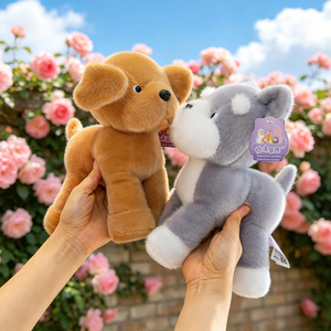 Peluche de <span class=keywords><strong>Perro</strong></span> de Pie, Muñeco de Peluche de <span class=keywords><strong>Perro</strong></span> Gordito al por Mayor con Pellets Pesados en el Interior, para Amantes de las Mascotas, Hogar y Dormitorio - Product Image 6