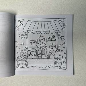 Libro para Colorear Personalizado con Diseño Adorable, Tapa Blanda, para Fanáticos de la Tienda, Entusiastas del Arte, Regalo - Product Image 6