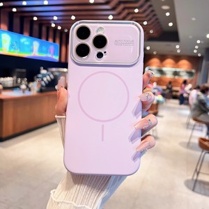 Grande fenêtre luxe antichoc Film de protection caméra pour <span class=keywords><strong>iPhone</strong></span> 17 couverture en Silicone liquide étui magnétique Compatible pour <span class=keywords><strong>iPhone</strong></span> 16 - Product Image 3