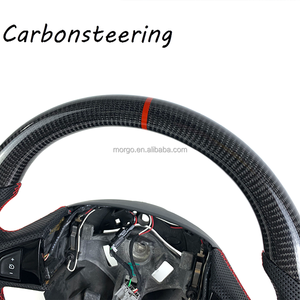 Volant sport personnalisé en fibre de carbone brillante pour Renault Megane Mk3 <span class=keywords><strong>RS</strong></span> <span class=keywords><strong>Trophy</strong></span> <span class=keywords><strong>Clio</strong></span> IV <span class=keywords><strong>RS</strong></span> Megane III <span class=keywords><strong>RS</strong></span> Amélioration de l'intérieur - Product Image 2