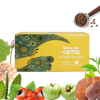 Café Vert Minceur Naturel à Fort Rendement : Produit de Perte de Poids Sain, Café Instantané à l'Extrait de Plantes, Café Amincissant au Ganoderma
