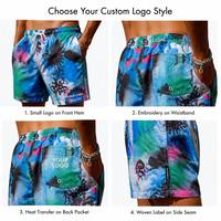 Shorts de bain décontractés personnalisés, écologiques, extensibles dans 4 directions, séchage rapide, pour hommes, personnalisation de la marque D2C
