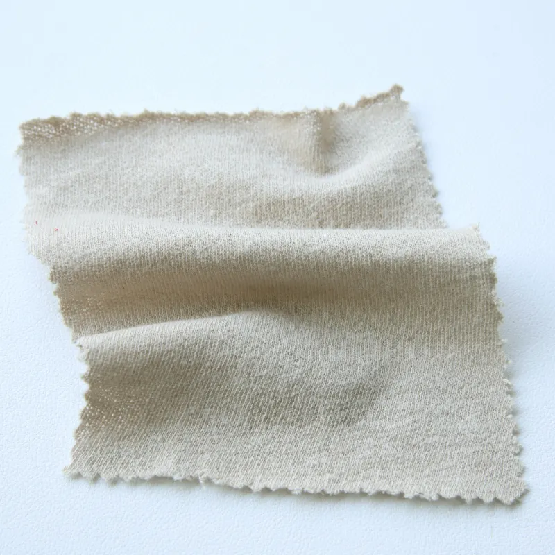 Yumuşak anti statik örme dayanıklı rami pamuk yatak döşemelik kumaş tekstil özel stok lot rami jersey kumaş gömlek için
