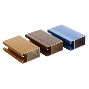 Perfiles de Extrusión de Aluminio con Diseño Industrial de Alta Calidad y Acabado de Madera para Tocador - Product Image 1