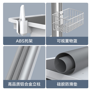 Chariot intégré pour traitement de canal radiculaire Likaymo, équipement dentaire mobile électrique avec stockage pour usage clinique - Product Image 4