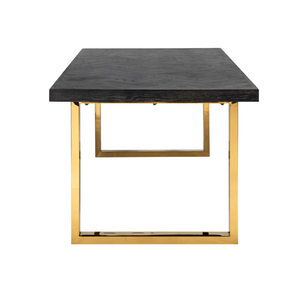 <b>Brown</b> Furniture Oak Wood Hotel Apartment Other Villa Dinning Room Dining <b>Table</b> Set 6 Seater With 6 Chairs UP-010 Oak Dining - Product Image 3
