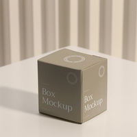 Cajas de Embalaje de Cartón con Tapa Plegable Ecológicas Personalizadas para Cosméticos, Lápices Labiales, Frascos de Cosméticos, Cajas de Cartón para Pequeñas Empresas