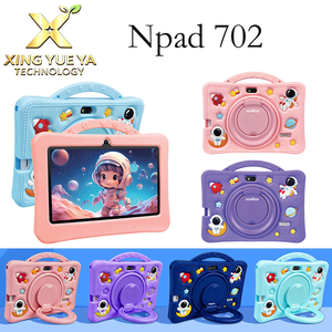 แท็บเล็ตเพื่อการศึกษาสำหรับเด็ก Npad 702 รุ่นใหม่ ขนาด 7 นิ้ว พร้อม Android 10, Google Play, เกมส์เสริมทักษะ, Wi-Fi และเคสกันกระแทก - Product Image 1