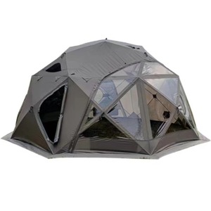 Carpa Domo Glamping para las Cuatro Estaciones, 8 Personas, Impermeable, Oxford, Portátil, Resistente al Viento, MYLTCTYD003, Cabina Instantánea - Product Image 6