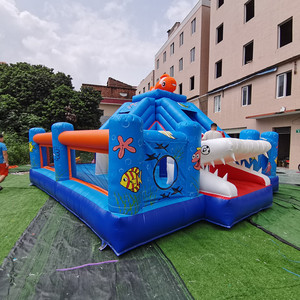 Large <strong>Pool</strong> Inflatables Water Inflatable <strong>Swimming</strong> with Inflatable <strong>Slide</strong> - Product Image 5