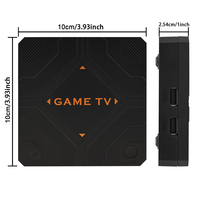 V5 128GB Intégré Rétro 50000 + Lecteur de Jeux 2.4G Manette Sans Fil 2025 K HD Console de Jeu Vidéo Domestique V5 TV GAME BOX