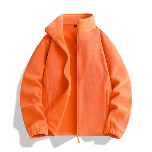 Nouvelle Collection Automne 2026 – <span class=keywords><strong>Veste</strong></span> <span class=keywords><strong>Polaire</strong></span> Unisexe Imprimée Décontractée et Chaude pour Couples, Couleur Unie, Tendance - Product Image 2