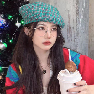 Gafas fotocromáticas Gm con bloqueo de luz azul, montura metálica, lentes planas de borde completo, gafas elegantes unisex para ordenador - Product Image 4