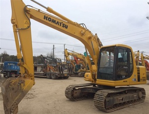 Komatsu เครื่องจักรก่อสร้างอุตสาหกรรมรถขุดตีนตะขาบ PC120-6พร้อมส่วนประกอบหลักของเครื่องยนต์และกระปุกเกียร์ - Product Image 6