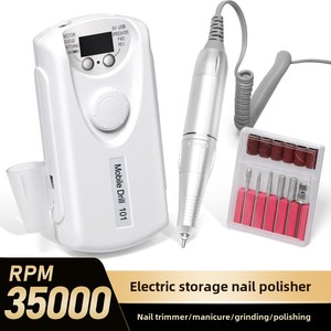 Taladro de Uñas Profesional y Conveniente de 35000 rpm, Taladro de Uñas de Alta Velocidad con Mango, Equipo para Salón de Uñas - Product Image 2