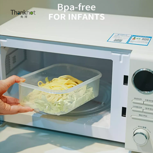 食品保存容器セット透明ガラスオーガナイザー電子レンジフリーザー安全 - Product Image 3