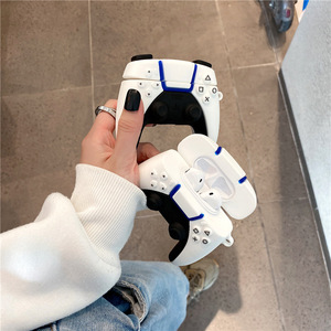 3D <span class=keywords><strong>jeu</strong></span> PS5 gamepad gameboy cas pour Airpods 1 2 <span class=keywords><strong>3</strong></span> Pro Écouteurs Boîte Couverture Souple Sans Fil Protéger Cas pour Airpod - Product Image 3