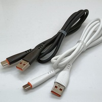 Câble USB Type-C en silicone liquide 120W 6A à charge rapide PD pour SAMSUNG et ordinateur, câble de données pour téléphone portable