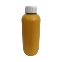 Bouteille en plastique HDPE de 500 à 1000 ml avec poignée latérale, prise en main ergonomique, surface mate, couleur personnalisée, conteneur vide pour usage chimique