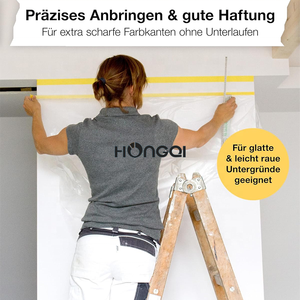 Resistenza UV Clean Release <span class=keywords><strong>linea</strong></span> nitida pittura <span class=keywords><strong>sottile</strong></span> carta giapponese Goldband riso Washi nastro adesivo 36mm, 48mm, 50m - Product Image 3