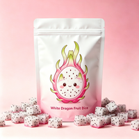Fournisseur d'usine FD : Cubes de Pitaya lyophilisés, Dés de Fruit du Dragon Lyophilisé en Vrac, Cubes de Fruit du Dragon Blanc Lyophilisé