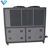 Refroidisseur d'eau industriel Venttech à refroidissement par air/Système de traitement des plastiques avec compresseur et dimensions personnalisables