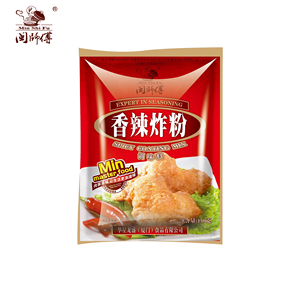 แป้งผสมข้าวสาลีและข้าวสำหรับ<span class=keywords><strong>ทอด</strong></span>ไก่รสเผ็ดแบบอเมริกัน สำหรับสูตรไก่ทอดกรอบ 150 กรัม x 40 ซอง - Product Image 1