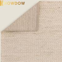 KNOWDOW Tapis en laine de fibre de bambou naturelle Tapis minimalistes de luxe légers personnalisés Salon Chambre à coucher Tapis moderne Salon