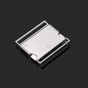 Side Release Buckle 50mm Zinc Alloy Silver Bag Hardware Durable Wear Resistant Backpack <b>Webbing</b> Accessory - Product Image 4